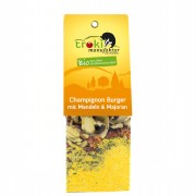 Bio Champignon Burger m. Mandel u. Majoran, 175g Fertiggericht Troki (Dies ist ein SET aus 3 Packungen)